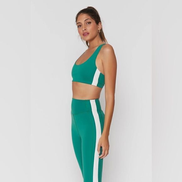 Spiritual Gangster NWT Studio Sports Bra Green Eco Jersey‎ - Picture 3 of 4